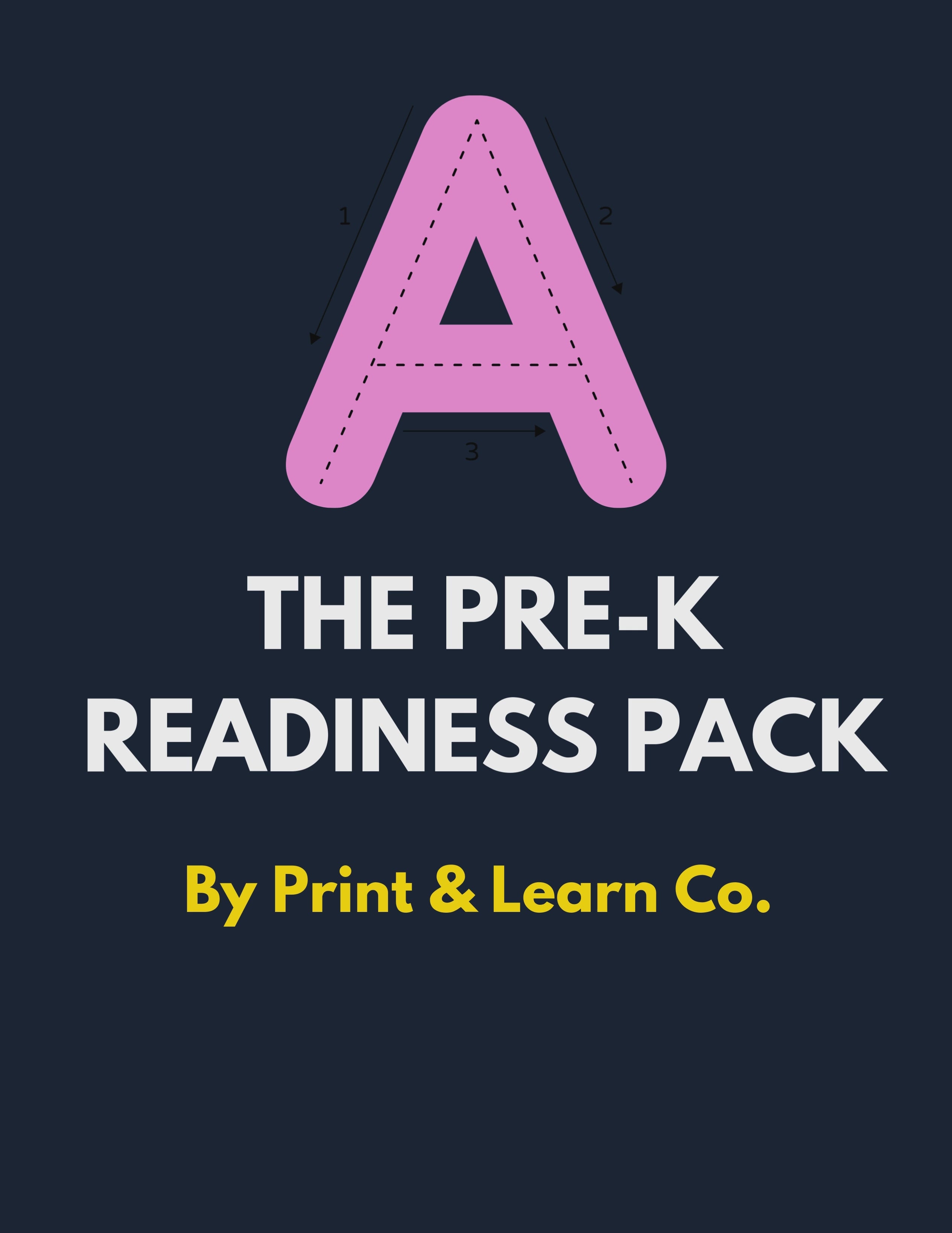 The Pre-K Readiness Pack (4-in-1 Bundle)