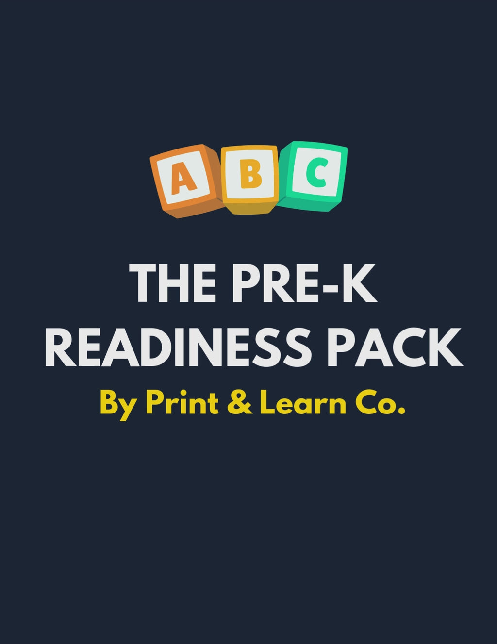 The Pre-K Readiness Pack (4-in-1 Bundle)